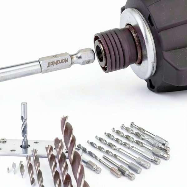 NordWolf Brad Point Drill Bits High Carbon Steel Woodworking-3