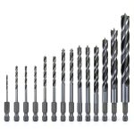 NordWolf Brad Point Drill Bits High Carbon Steel Woodworking-0