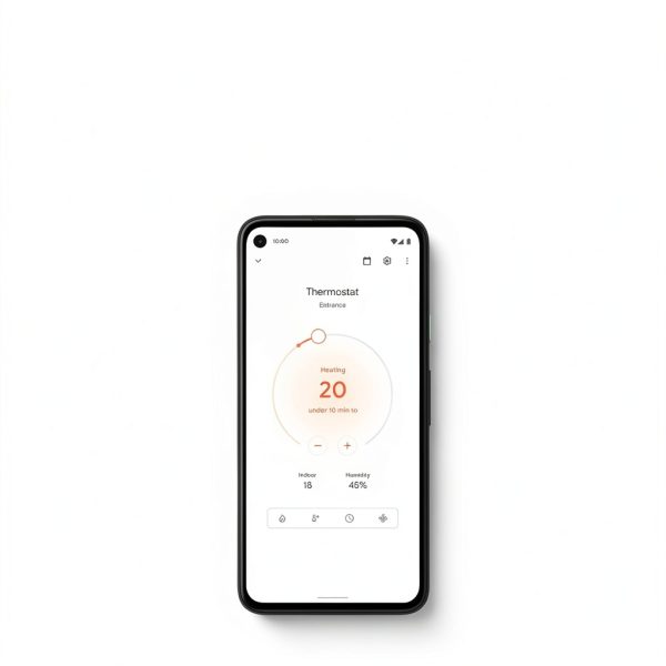 Google Nest Thermostat Smart Energy Saving Temperature-4