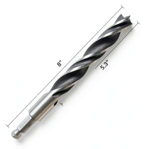 NordWolf Brad Point Drill Bit High Carbon Steel Spiral Flute-0