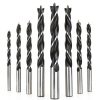 Brad Point Drill Bits YUENTOEN Carbon Steel 8pcs-0