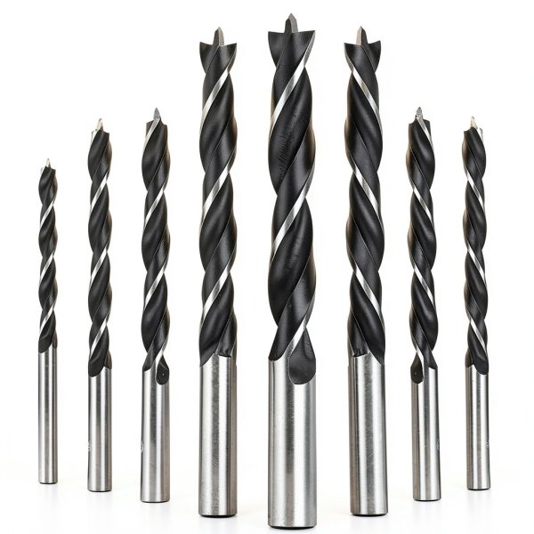 Brad Point Drill Bits YUENTOEN Carbon Steel 8pcs-0
