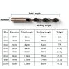 Brad Point Drill Bits YUENTOEN Carbon Steel 8pcs-1