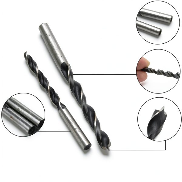 Brad Point Drill Bits YUENTOEN Carbon Steel 8pcs-2