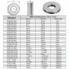 Needle Roller Thrust Bearing AXK1024 uxcell Chromium Steel Compact-1