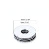 PATIKIL Needle Roller Thrust Bearing 6mm Bore Chrome Steel 4mm Thick-1