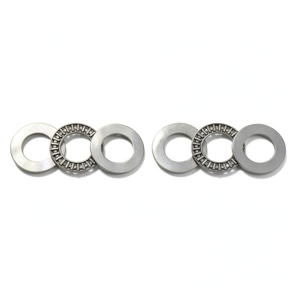 Needle Roller Thrust Bearing AXK2035 by uxcell with Washers 20x35x2mm-0