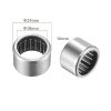 2pcs HK1816 Needle Roller Bearings - [18mm Bore Dia x 24mm OD x 16mm Width] with Steel Cage for Agricultural Equipment Use, Open End-2