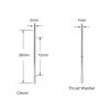 Thrust Needle Roller Bearings uxcell AXK1226 Washers 12mm Bore 4pcs-2
