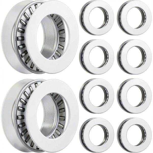 Thrust Needle Roller Bearing 10 Set 0.75in Bore Tondiamo Load Capacity-0