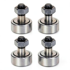 HARFINGTON 4pcs CF12-1 Follower Needle Roller Bearing M12x1.5 32mm-0