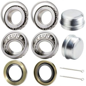FUSHIBEARING Axle Hub Bearings Kit 2 Set L44643/L44610 1.000in-0