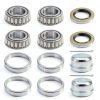 FUSHIBEARING Axle Hub Bearings Kit 2 Set L44643/L44610 1.000in-8