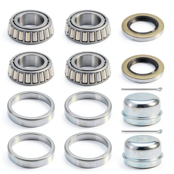 FUSHIBEARING Axle Hub Bearings Kit 2 Set L44643/L44610 1.000in-8
