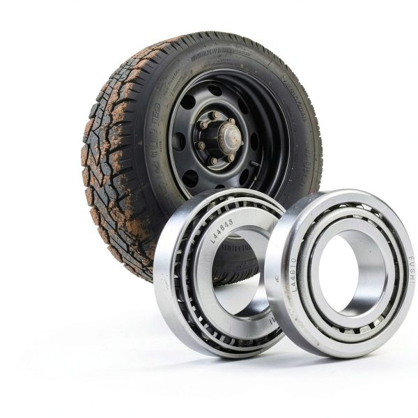 FUSHIBEARING Axle Hub Bearings Kit 2 Set L44643/L44610 1.000in-3