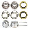 2 Set 1" Axle Trailer Wheel Hub Bearings L44643 L44610 Steel ABEC-3-0