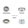 FUSHIBEARING Axle Hub Bearings Kit 2 Set L44643/L44610 1.000in-1